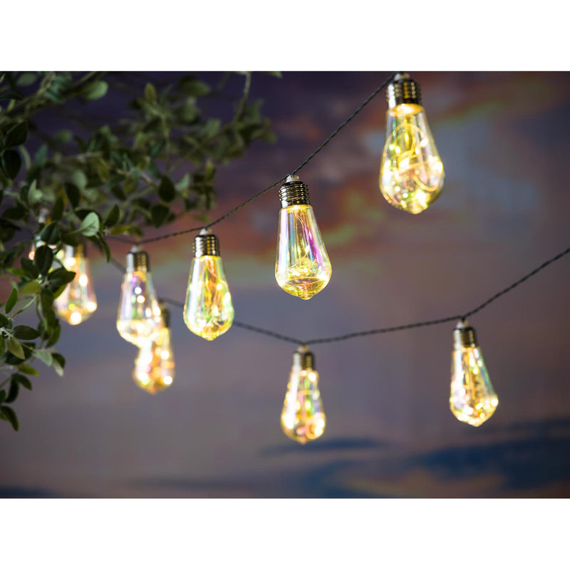 Solar Décor String Lights,149"x1.1"x2.52"inches