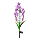 36"H Solar Rain Gauge Garden Stake, Lavender, 2 Asst,2sp7254