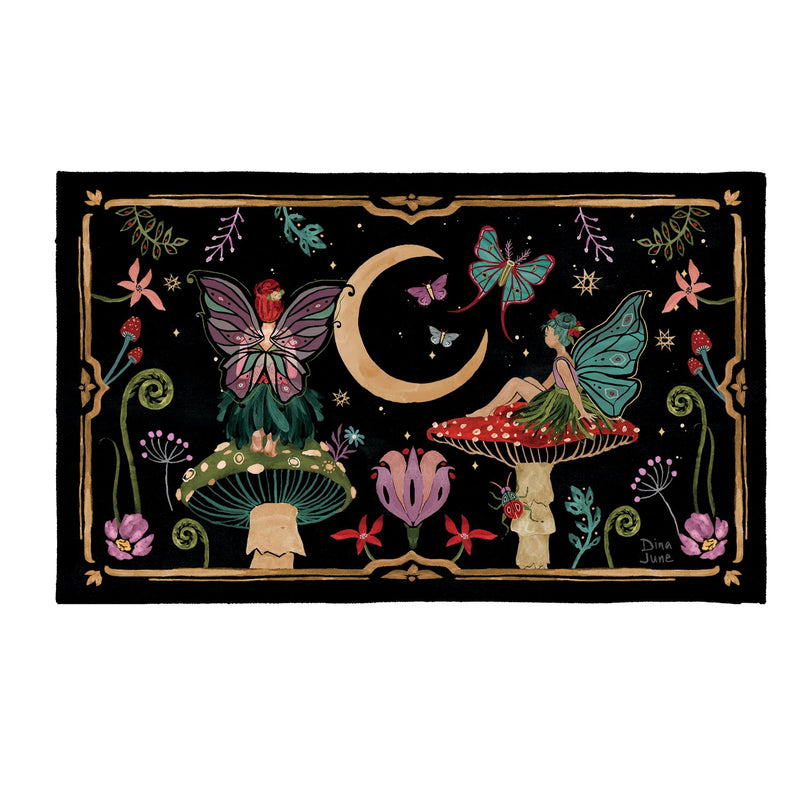 Fairy Wonderland Washable  Indoor/ Outdoor Mat,2wm001