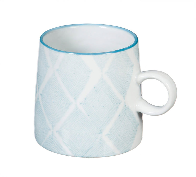 Cypress Home Light Blue Capri 10-oz Ceramic Coffee Cup