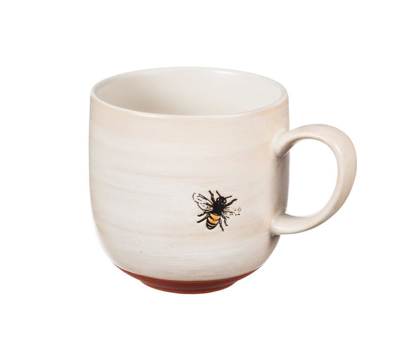 Bumble Bees Ceramic Cup, Set of 4-5 x 4 x 4 Inches