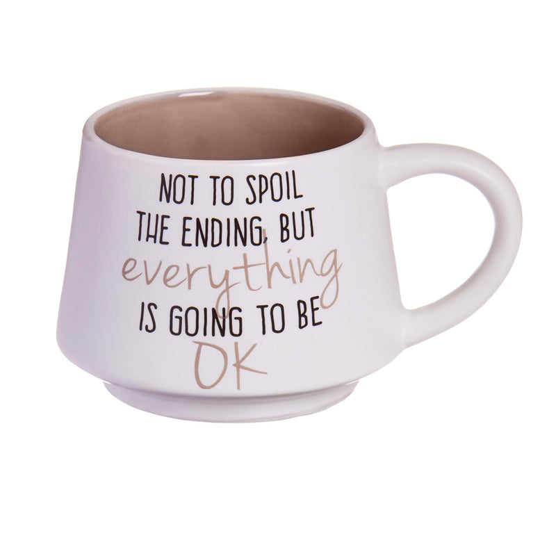 Spoil the Ending Ceramic Cup - 6 x 5 x 3 Inches