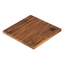 Mango Wood Laser Etched Mini Cutting Board with Spreader, 2 Asst: Snowflake/Snowman,3chw010