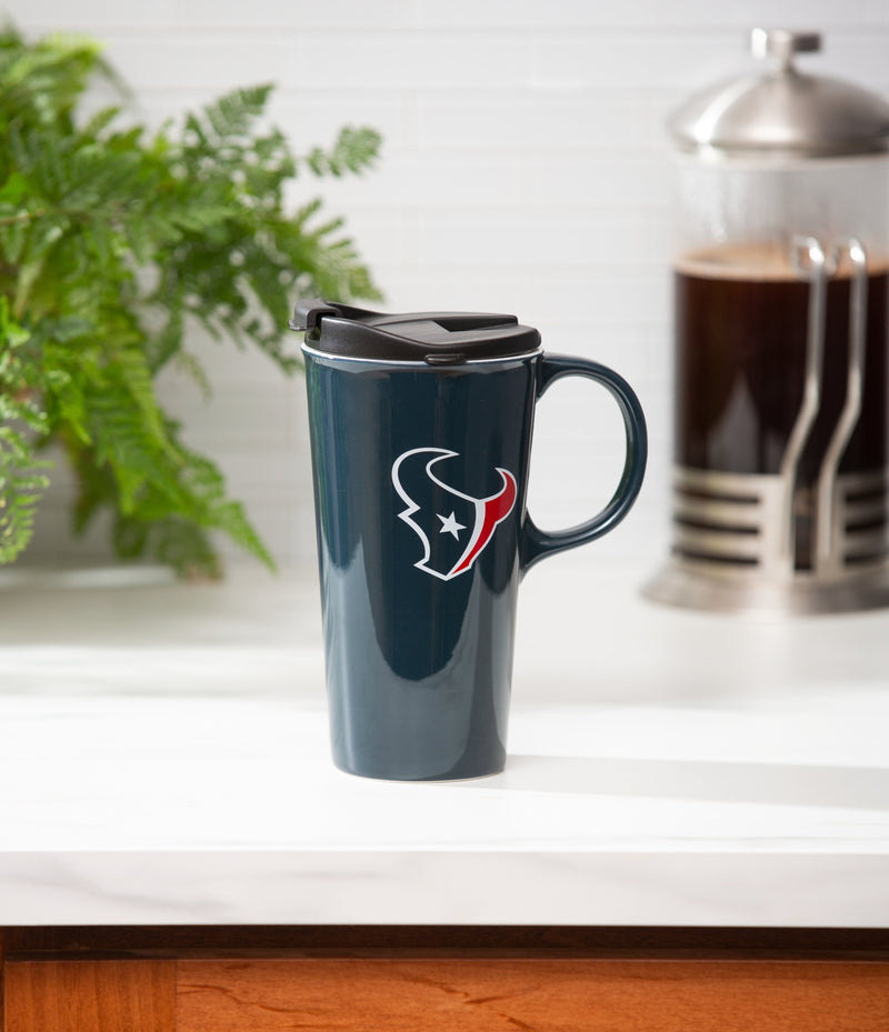 Houston Texans, 17oz Boxed Travel Latte, 5.24"x3.55"x7"inches