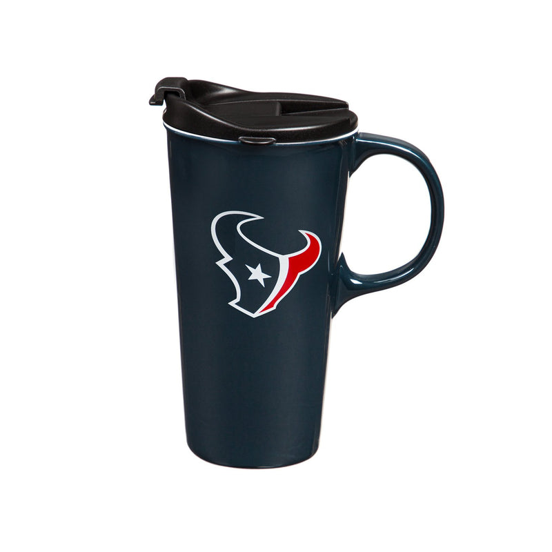 Houston Texans, 17oz Boxed Travel Latte, 5.24"x3.55"x7"inches