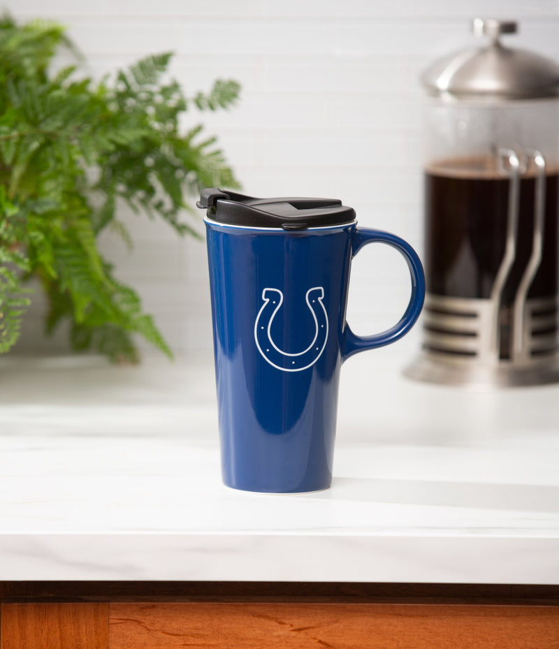 Indianapolis Colts, 17oz Boxed Travel Latte, 5.24"x3.55"x7"inches