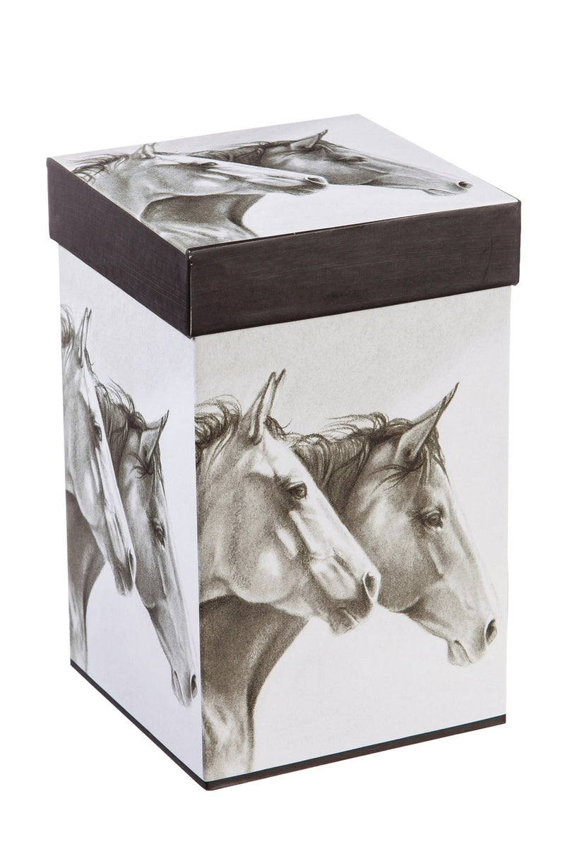 Wild Horses Ceramic Travel Cup - 5 x 7 x 4 Inches