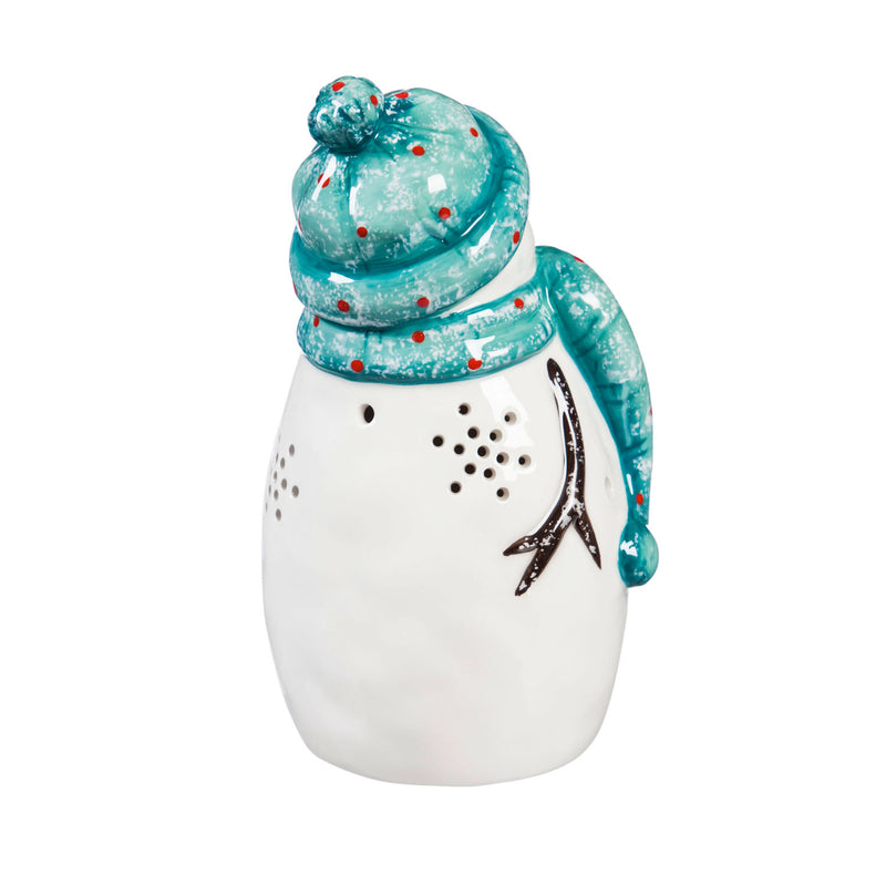 LED Ceramic Tabletop Décor, 2 Asst,3led278