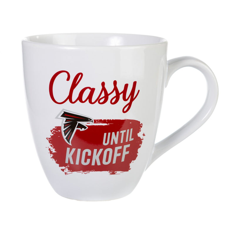 Atlanta Falcons, Ceramic Cup O'Java 17oz Gift Set, 3.74"x3.74"x4.33"inches