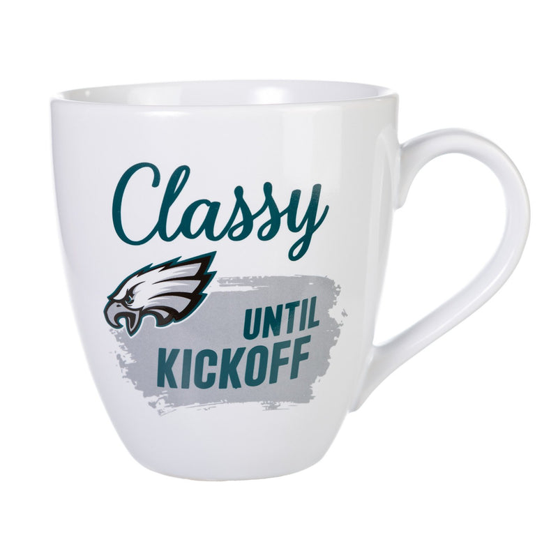 Philadelphia Eagles, Ceramic Cup O'Java 17oz Gift Set, 3.74"x3.74"x4.33"inches
