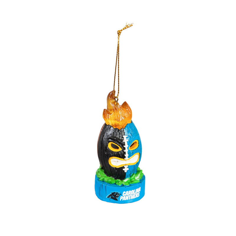 Team Sports America Carolina Panthers Lit Team Tiki Ball Ornament