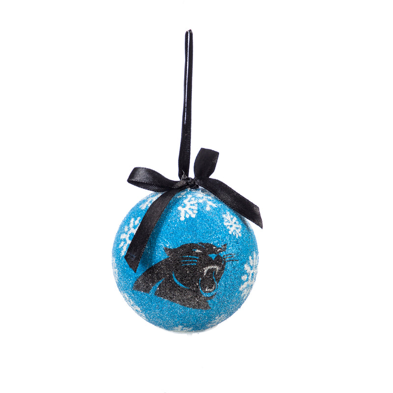 Evergreen LED Boxed Ornament Set of 6, Carolina Panthers