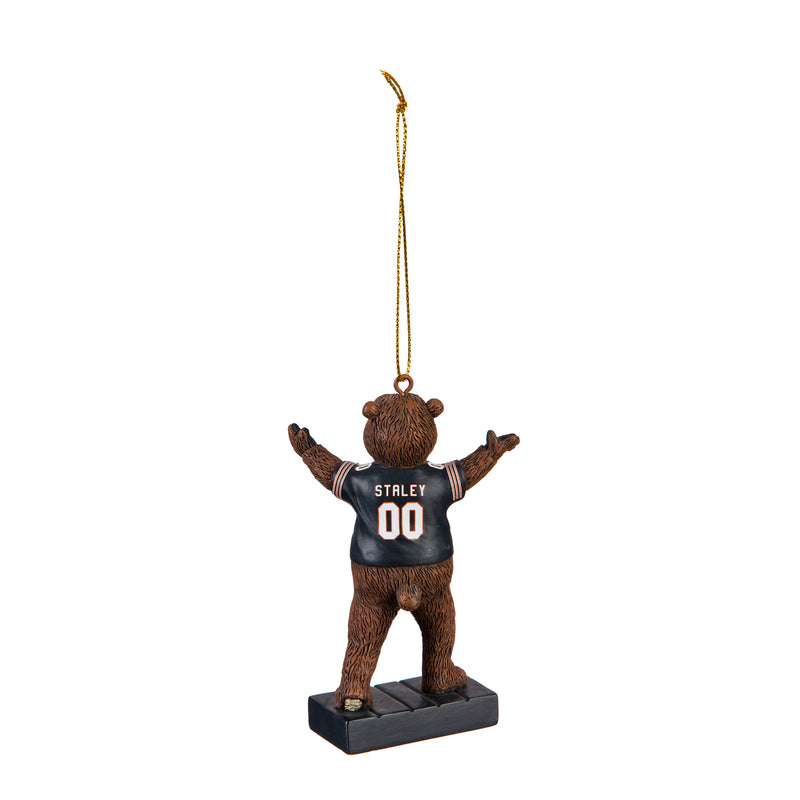 Chicago Bears, Mascot Statue Ornament Officially Licensed Decorative Ornament for Sports Fans