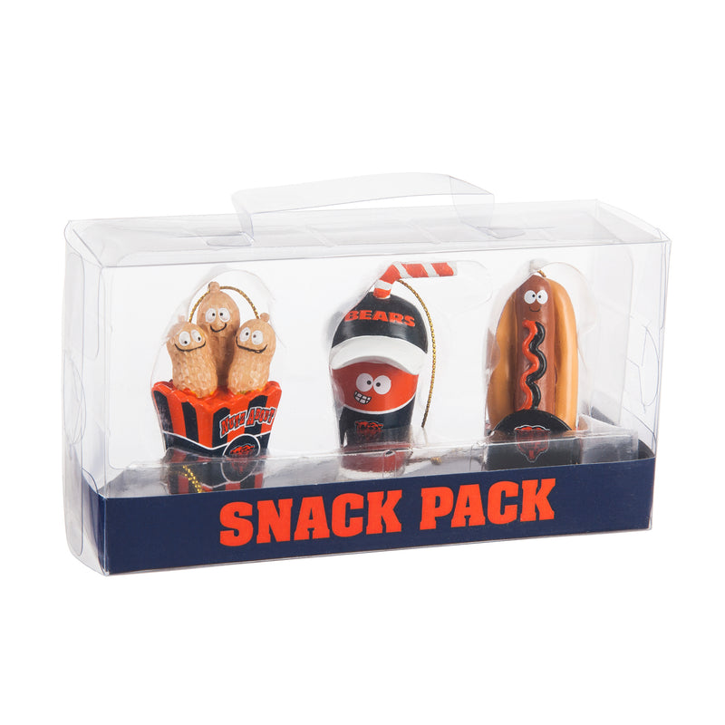 Evergreen Chicago Bears, Snack Pack, 1.25'' x 1.5 '' x 2.25'' inches