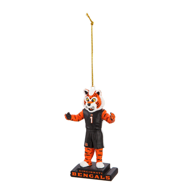 Cincinnati Bengals, Mascot Statue Ornament Officially Licensed Decorative Ornament for Sports Fans