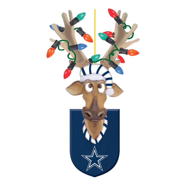 Dallas Cowboys, Resin Reindeer Ornament Officially Licensed Decorative Ornament for Sports Fans