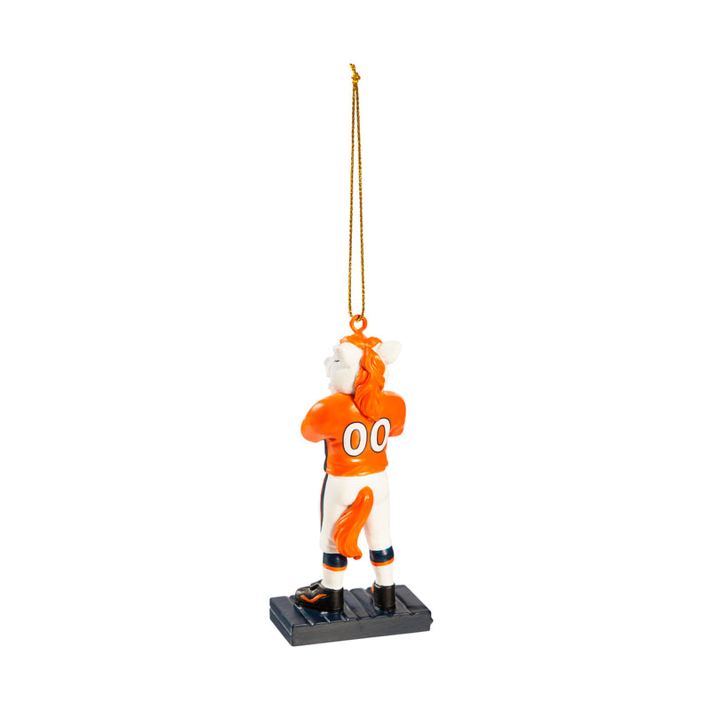 Denver Broncos, Mascot Statue Ornament Officially Licensed Decorative Ornament for Sports Fans