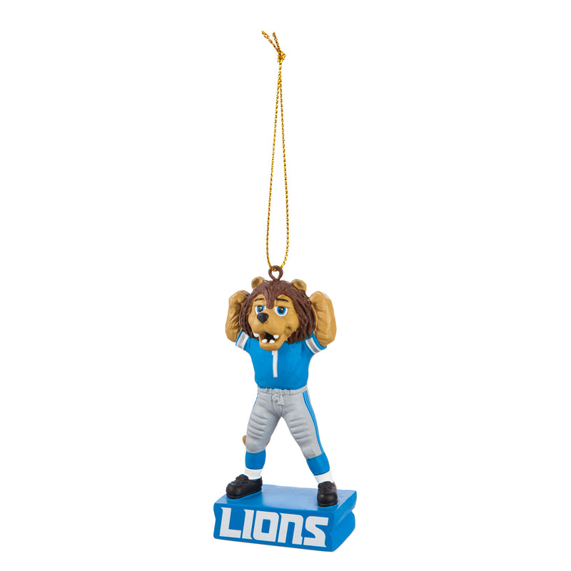Detroit Lions, Mascot Statue Ornament Officially Licensed Decorative Ornament for Sports Fans