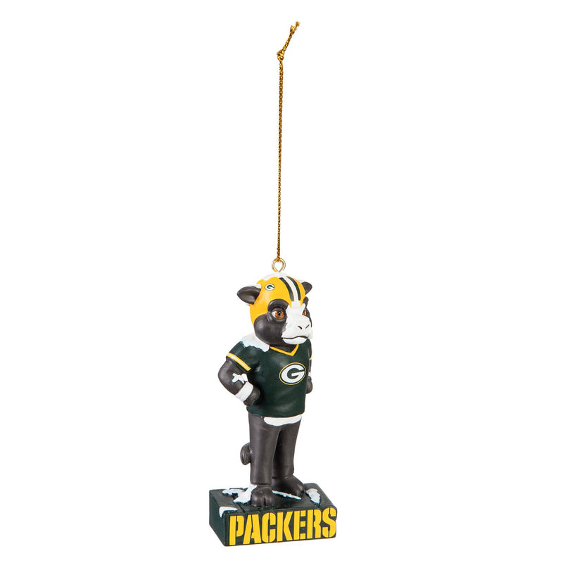 Green Bay Packers, Mascot Statue Ornament Officially Licensed Decorative Ornament for Sports Fans