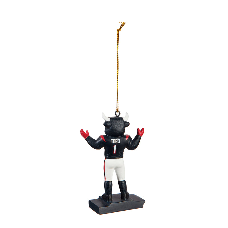 Houston Texans, Mascot Statue Ornament Officially Licensed Decorative Ornament for Sports Fans