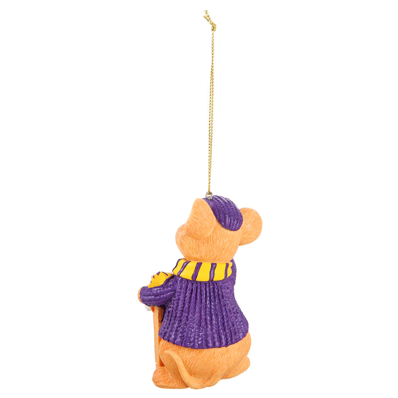 Minnesota Vikings, Holiday Mouse Ornament Officially Licensed Decorative Ornament for Sports Fans Ornament