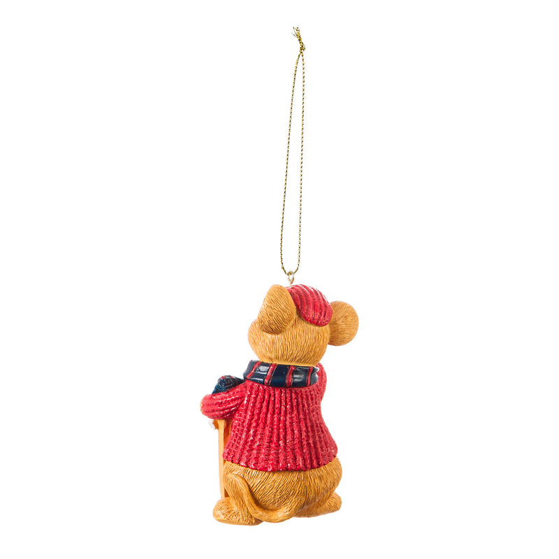New England Patriots, Holiday Mouse Ornament,3ot3818mou