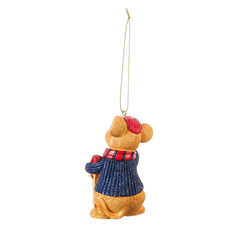 New York Giants, Holiday Mouse Ornament Officially Licensed Decorative Ornament for Sports Fans Ornament