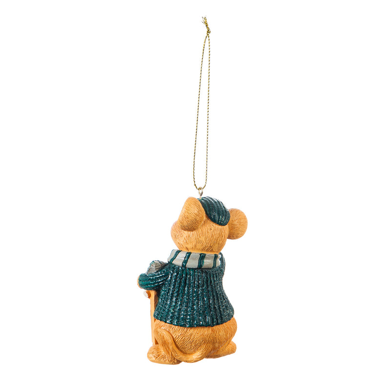 Philadelphia Eagles, Holiday Mouse Ornament Officially Licensed Decorative Ornament for Sports Fans Ornament