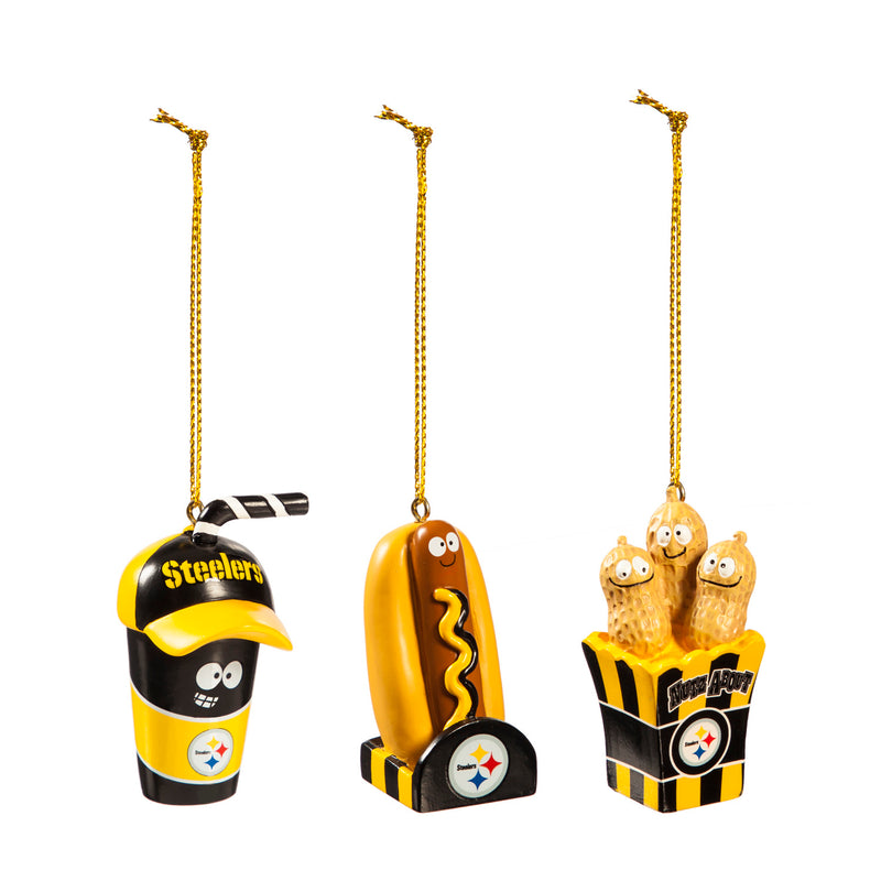 Evergreen Pittsburgh Steelers, Snack Pack, 1.25'' x 1.5 '' x 2.25'' inches