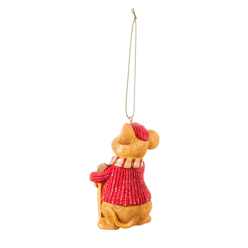San Francisco 49ers, Holiday Mouse Ornament Officially Licensed Decorative Ornament for Sports Fans Ornament