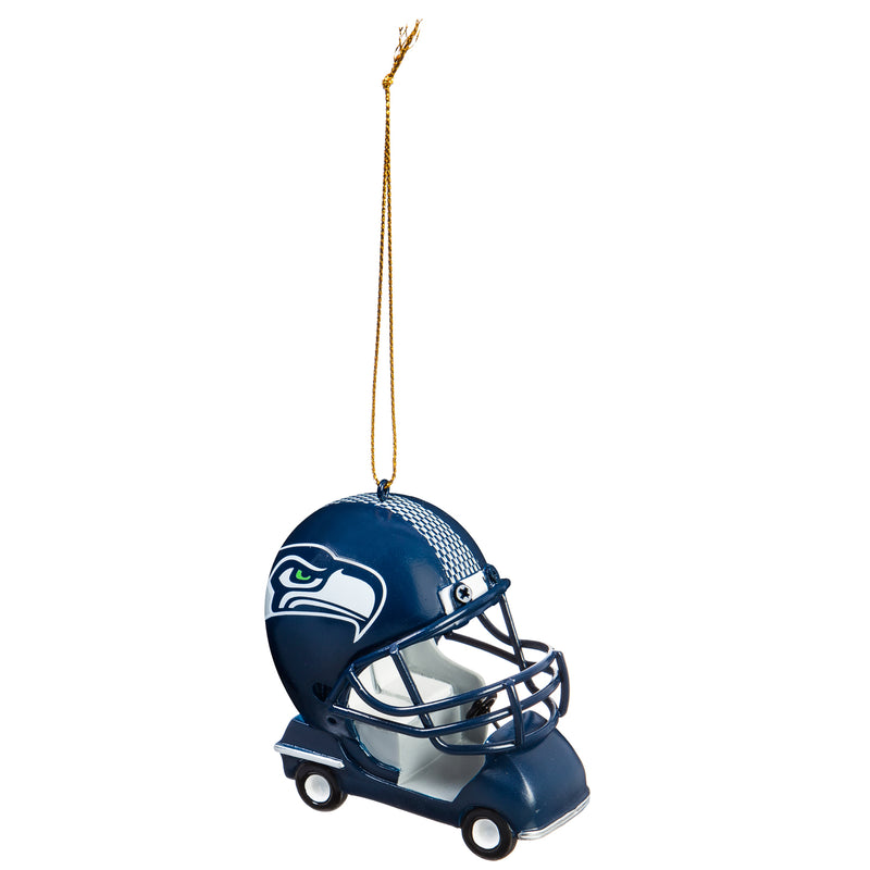 Team Sports America Seattle Seahawks Vintage Field Cart Team Ornament