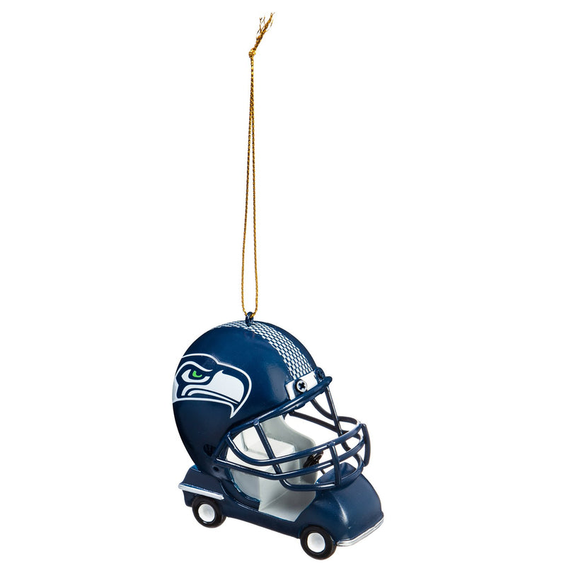 Team Sports America Seattle Seahawks Vintage Field Cart Team Ornament