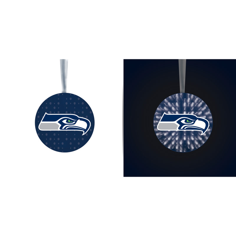 Evergreen Seattle Seahawks, Stargazing Orn  Set, 5.91'' x 3.54 '' x 3.54'' inches