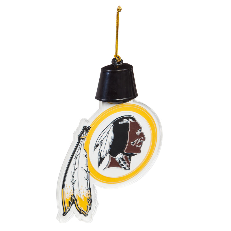 Evergreen Enterprises Washington Redskins, Acrylic LED, 4'' x 0.25 '' x 4'' inches