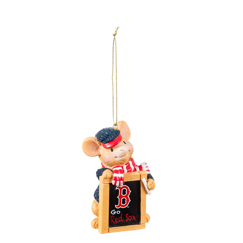 Boston Red Sox, Holiday Mouse Ornament,3ot4203mou