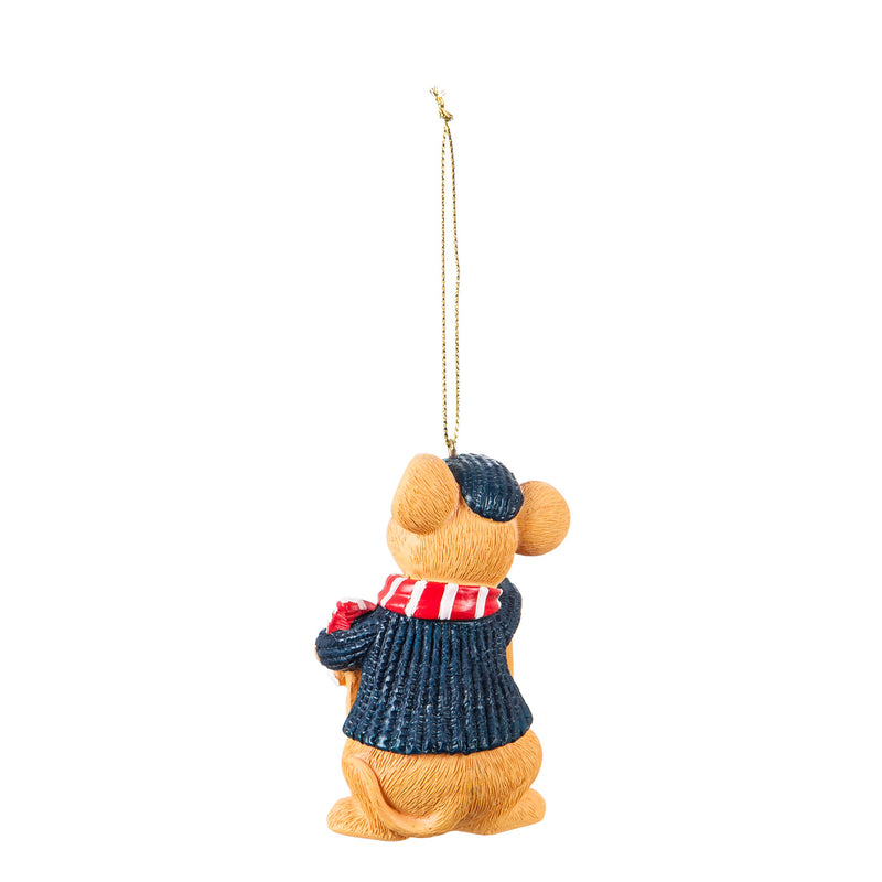 Cleveland Indians, Holiday Mouse Ornament,3ot4207mou