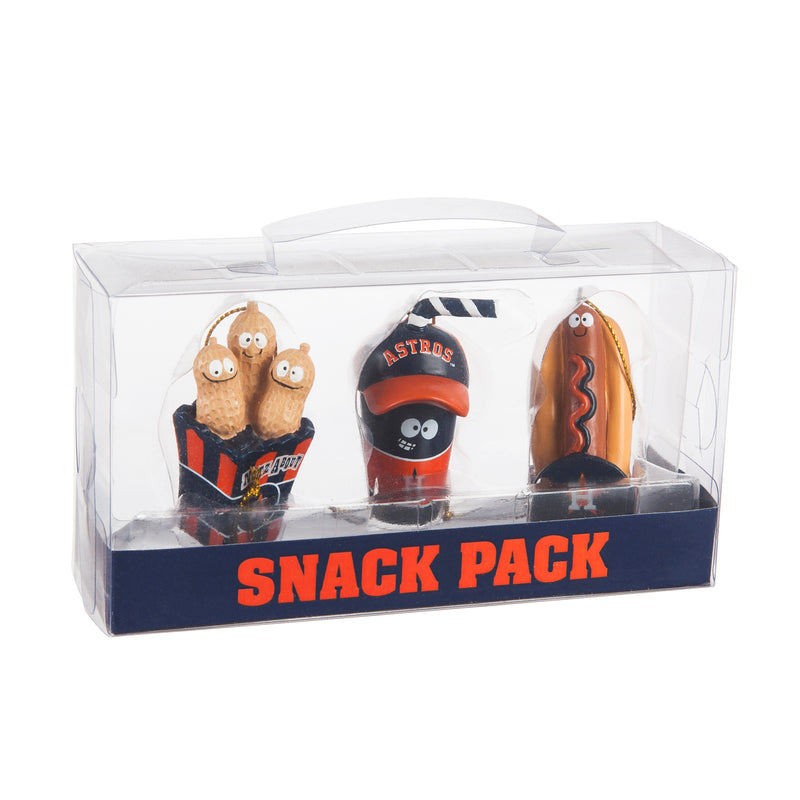 Evergreen Houston Astros, Snack Pack, 1.25'' x 1.5 '' x 2.25'' inches