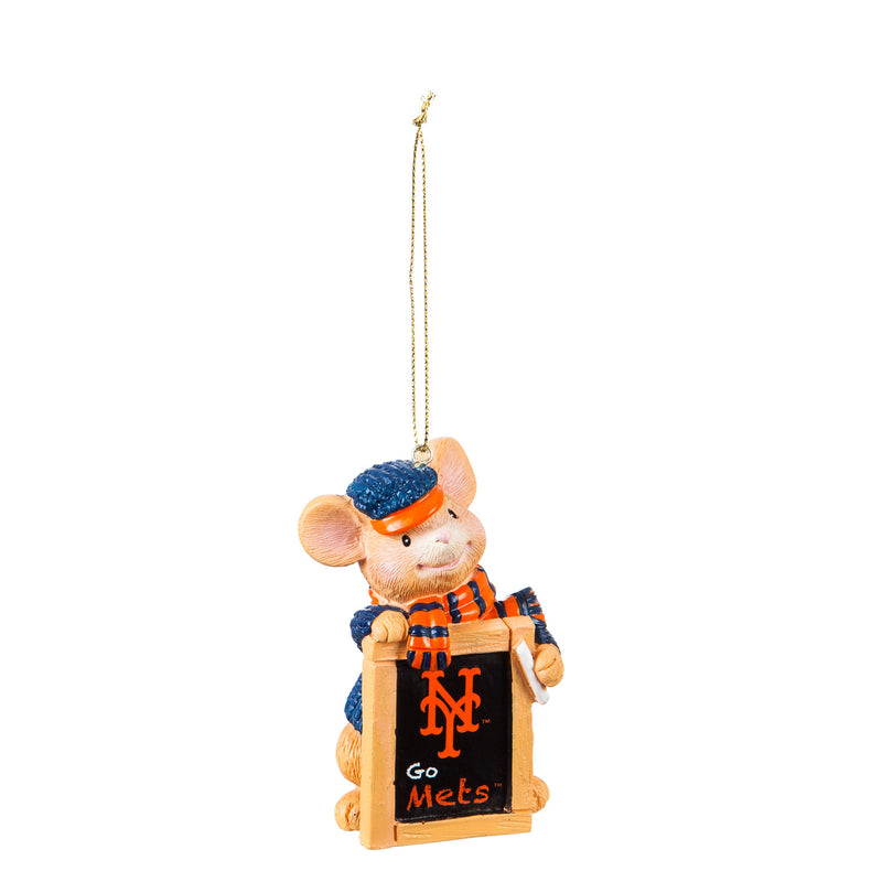 New York Mets, Holiday Mouse Ornament