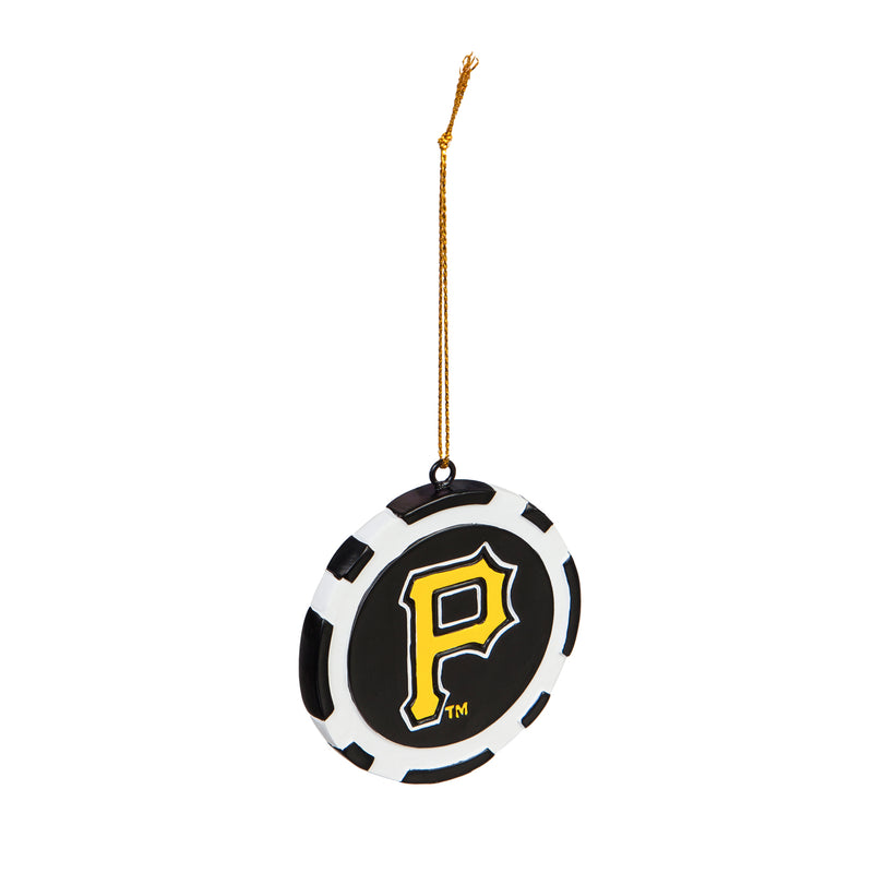 Pittsburgh Pirates, Game Chip Ornament,3ot4221pc