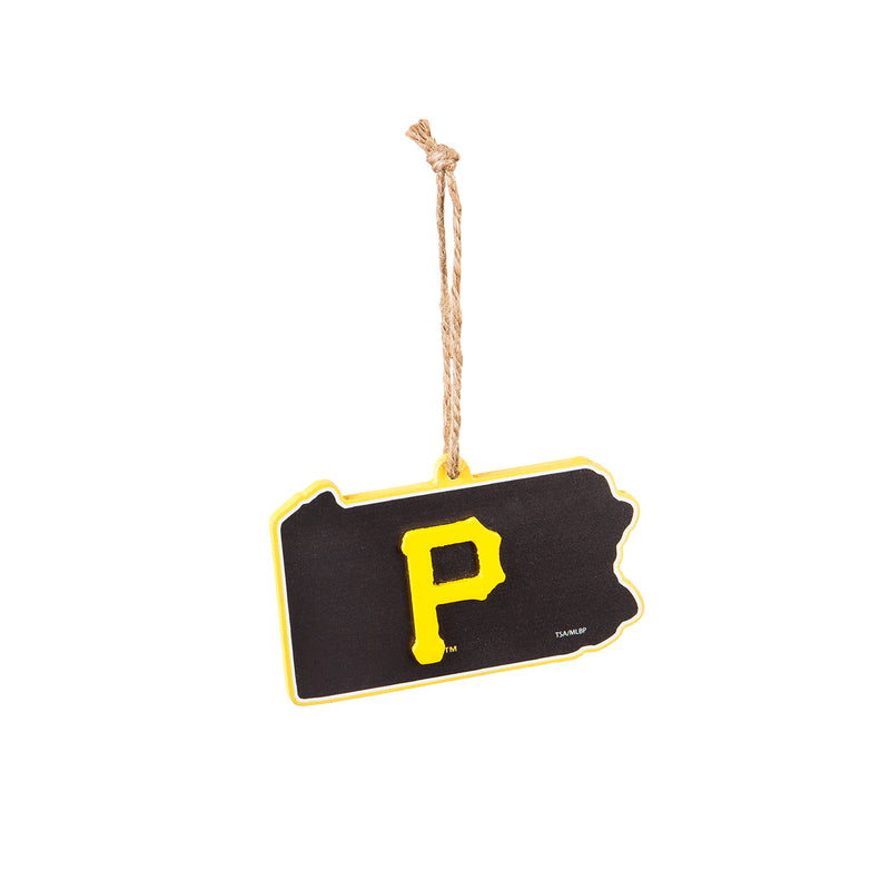 Pittsburgh Pirates, State Ornament,3ot4221state