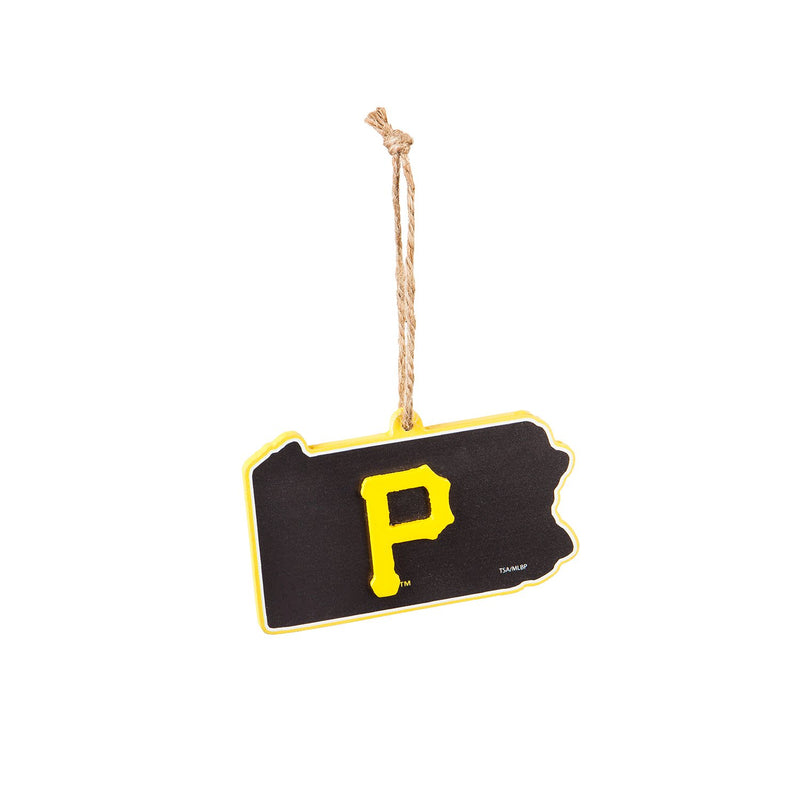 Pittsburgh Pirates, State Ornament,3ot4221state