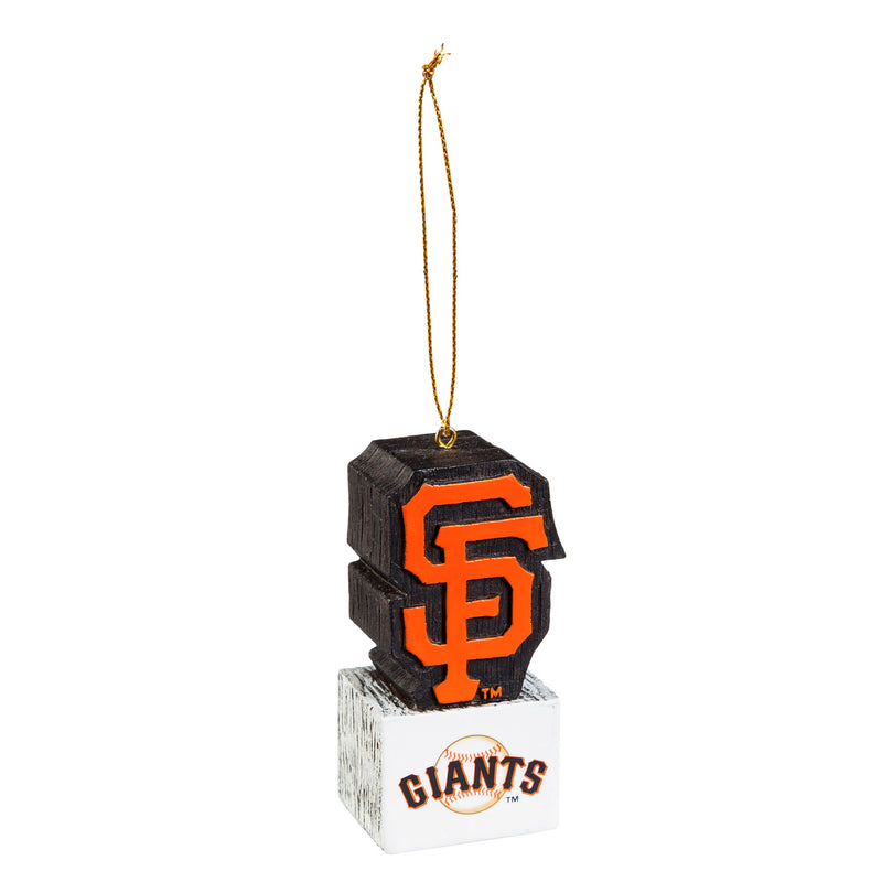 MLB San Francisco Giants Tiki Design, Team Colors, One Size