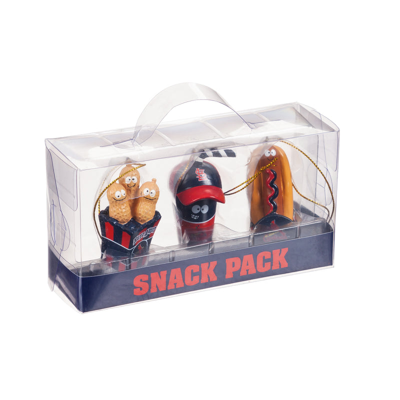 Evergreen St Louis Cardinals, Snack Pack, 1.25'' x 1.5 '' x 2.25'' inches