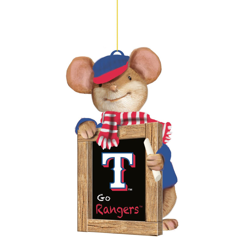 Texas Rangers, Holiday Mouse Ornament
