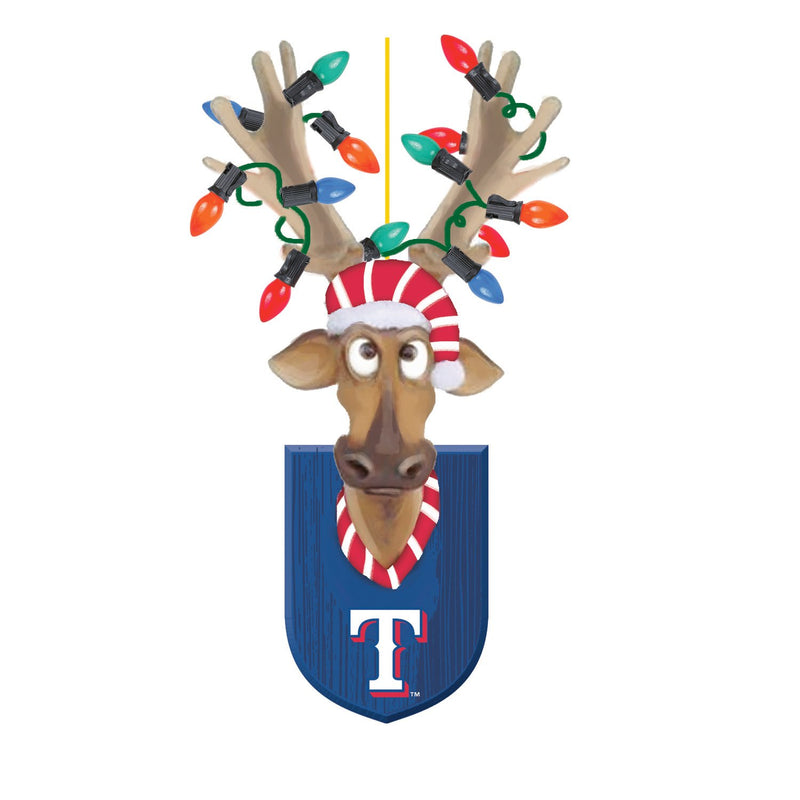 Texas Rangers, Resin Reindeer Orn