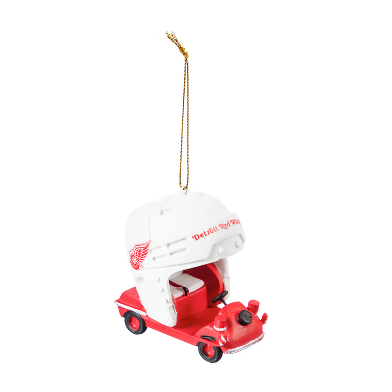 Evergreen Enterprises Detroit Red Wings, Field Car Ornament, 2.95'' x 2.17 '' x 2.95'' inches