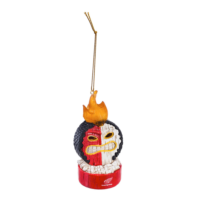 Team Sports America Detroit Red Wings Lit Team Tiki Ball Ornament
