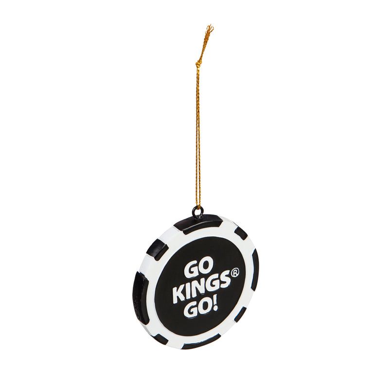 Evergreen Enterprises NHL Los Angeles Kings Game Chip DesignOrnament, Team Colors, One Size