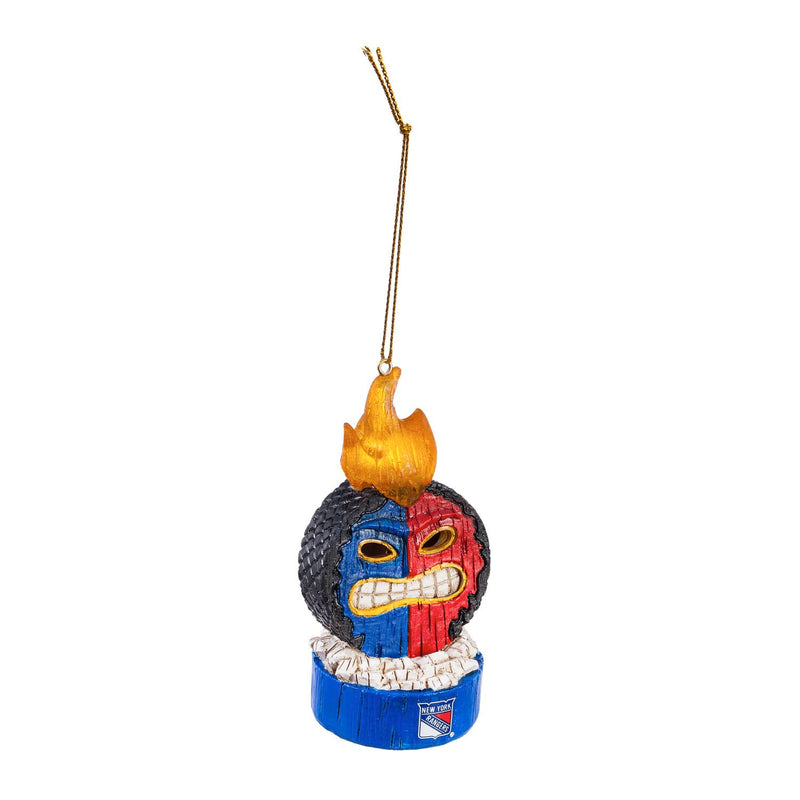 Team Sports America New York Rangers Lit Team Tiki Ball Ornament