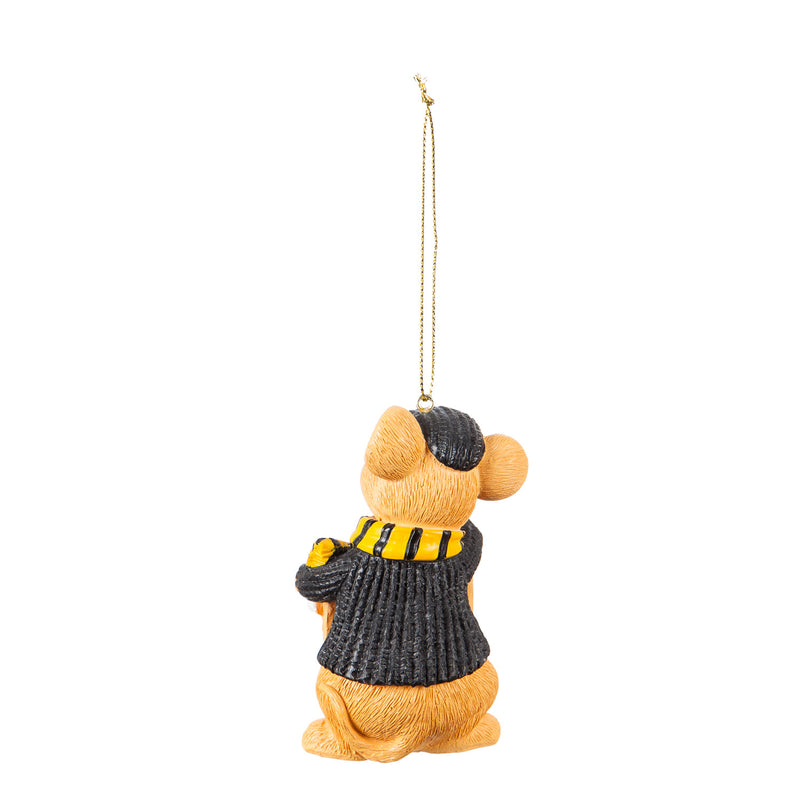 Pittsburgh Penguins, Holiday Mouse Ornament Officially Licensed Decorative Ornament for Sports Fans Ornament